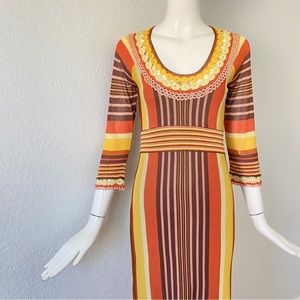 Karen Millen Multicolor Striped Dress